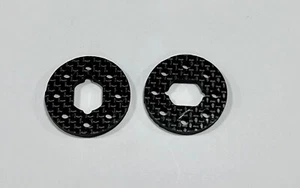 XTREME RACING MUGEN MBX6 CARBON FIBER BRAKE DISK (2) BRACE BUGGY TRUGGY 21 MBX7 - Bild 1 von 1