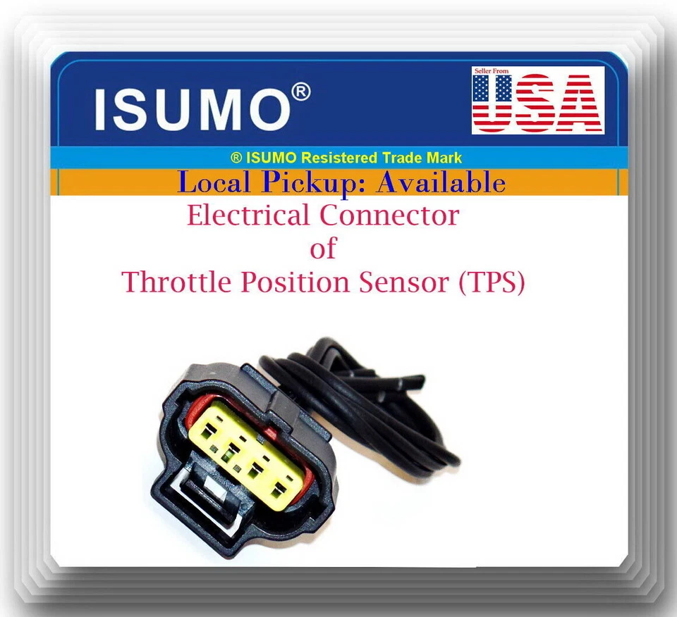 Conector de sensor de posición del acelerador (TPS) se adapta a: Hyundai Sonata 1999-2001 2,4 L Foto 1 de 1