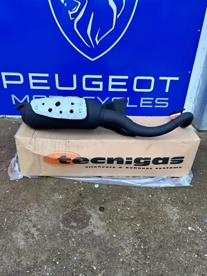 EXHAUST PEUGEOT JETFORCE 50  LUDIX kisbee 2t 030725011   SILENT PRO TECNIGAS - image 1 of 3