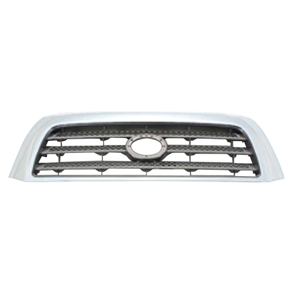 Fits TOYOTA TUNDRA 2007-2009 - Grille assy (Limited; w/Chr Frame; Slv-Gray) Foto 1 de 1