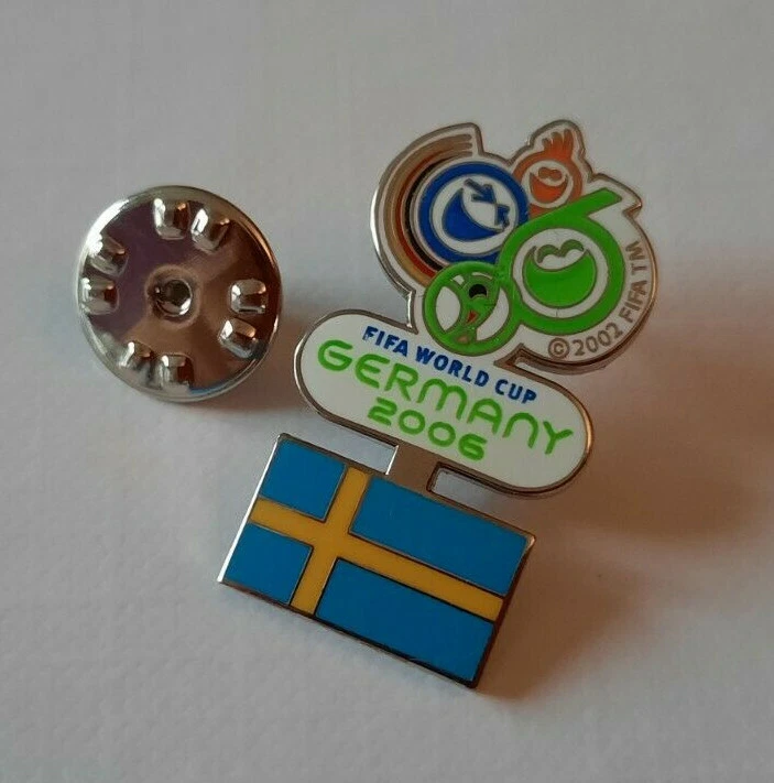MARKENLOS FIFA World Cup Germany 2006 Schweden Pin (Sparpreis)