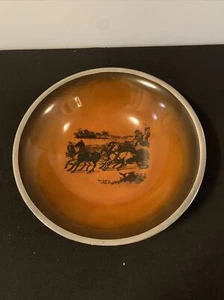 Ridgeways England~Scenes From "Coaching Days & Coaching Ways" 9 Inch Bowl - Picture 1 of 6