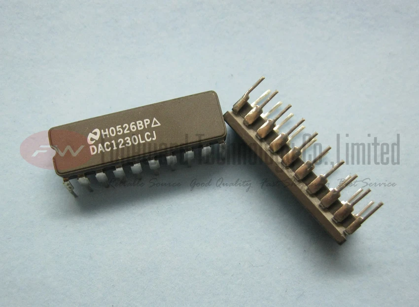 NSC DAC1230LCJ DAC1230 uP Compatible 12BIT D/A Converter CDIP-20 X 2PCS NEW - Image 1 of 4
