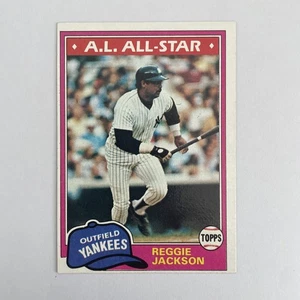 1981 Topps - Reggie Jackson #400 Vintage Baseball Card Yankees - Picture 1 of 2