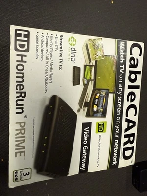 SiliconDust HD HomeRun Prime HDHR3-CC US CableCard Network Cable TV Tuner - Image 1 of 4