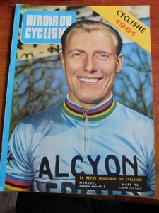 neuf :03/1961 MIROIR DU CYCLISME N°3 van looy anquetil poulidor gerard saint etc - Picture 1 of 4