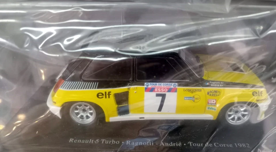 RENAULT 5 TURBO - RAGNOTTI - ANDRIÉ - TOUR DE CORSE 1982 WRC OFFICIAL COLLECTION - Image 1 of 1