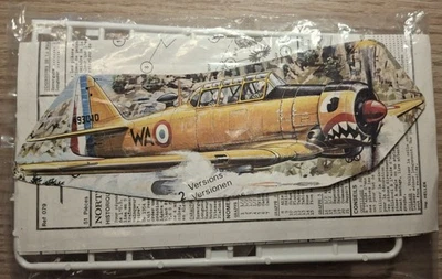 NORTH AMERICAN T-6G TEXAN 1:72 HELLER Kit  no scatola originale manca un pezzo - Immagine 1 di 4