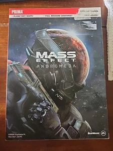 Mass Effect: Andromeda Prima Official Strategy Guide PS4 Xbox One PC BioWare - Picture 1 of 3