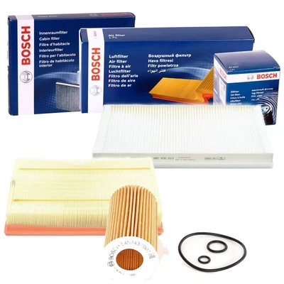 Bosch Filtre Kit D'Inspection Convient pour Mercedes Sprinter B906 209-515 CDI - Photo 1/4