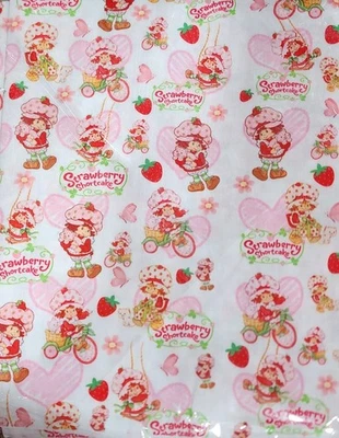 Tecido de desenho animado morango verão 95% poliéster 5% algodão 20 x 55 1266832 - Imagem 1 de 2