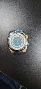 Vintage Adamo Geneve Diver Style Watch Old Rare Works! - Picture 1 of 5