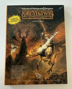 Advanced Dungeons & Dragons Greyhawk Adventures Minilibro Stampa Anniversario 4”x3” - Foto 1 di 6