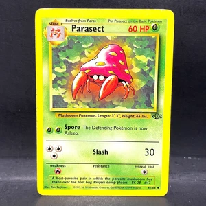 1999 POKEMON JUNGLE PARASECT 41/64 (MP) UNCOMMON - Picture 1 of 2