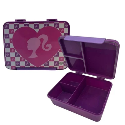 芭比儿童可重复使用硅胶便当午餐盒 — 第 1/4 张图片