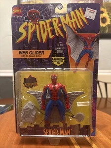 Marvel Entertainment Spider Man: The Animated Series Web Glider Actionfigur - Bild 1 von 11