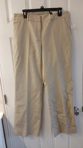 Liz Claiborne Secretly schlanke khakifarbene Hose - Größe 12 (neu mit Etikett) - Bild 1 von 10