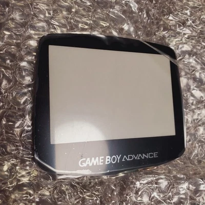 Nintendo Game Boy Advance GBA Replacement Screen GLASS Lens Protecto SILVER FONT - Image 1 of 4