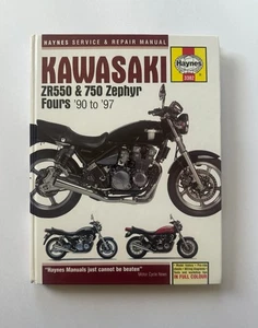KAWASAKI ZR550 & 750 Zephyr Fours 90-97 | Haynes Service & Repair Manual 3382 HC - Picture 1 of 12