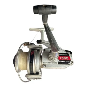 Vintage Olympic VS 1500 Fishing Reel Made in Japan, Convertible Handle Tested - Picture 1 of 5