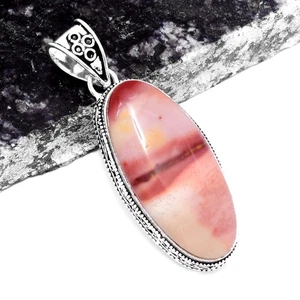 Mookaite Antique Ethnic Handmade Gift Pendant Jewelry 2.48" P-500 - Picture 1 of 1