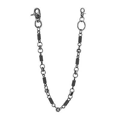 Para Hombres Cinturón Billetera Cadena Jeans Cadena Eslabones Calavera Llavero Pantalones Cadena Joyería Antigua Foto 1 de 4