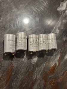 #171 General Electric 80620 Ballast 30-40-Watt Fluorescent Lamp Starters FS-4 - Foto 1 di 2