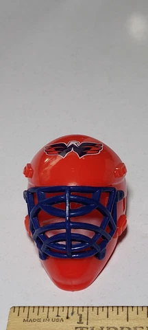 Washington Capitals Franklin Miniature Hockey Helmet NHL Mask Rare Metropolitan Cover