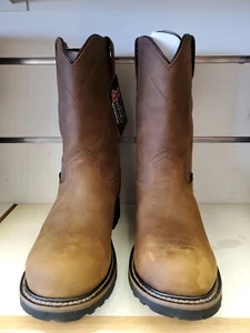 New Justin Wyoming Waterproof Steel Toe Pull on Work Boot WK4961, 11.5EE - Picture 1 of 6