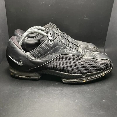 Nike Zoom Tiger Woods Collection Golf Shoes 2008 Black Mens 10.5 336048-001 TW - Image 1 of 4