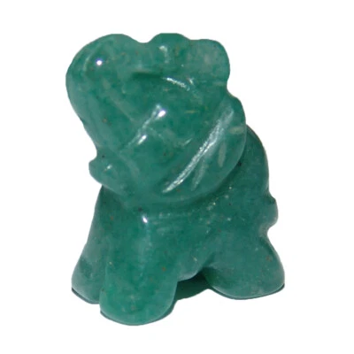 Aventurin Elefant mini Figur Miniatur  ca. 20 x 15 mm - Bild 1 von 3