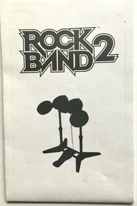ORIGINAL NINTENDO Wii ROCK BAND 2 DRUM KIT INSTRUCTION MANUAL ~ NO GAME ~ - Picture 1 of 1