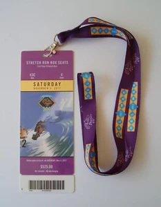 2017 Del Mar Park Breeders Cup World Championship November 4 Ticket with Lanyard - Picture 1 of 8