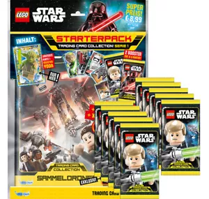 LEGO Star Wars - Serie 1 Trading Cards - 1 Starter + 10 Booster - Deutsch - Bild 1 von 1