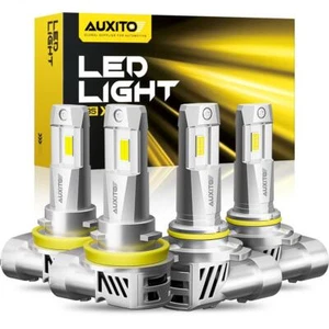 9005 H11 LED Headlight Super Bright Bulbs Kit 8000K White 330000LM High Low Beam - Picture 1 of 11