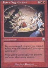 1x Kyren Negotiations NM, English MTG Mercadian Masques