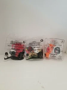 Juguete McDonald's Happy Meal 2018 #5 y #6 2019 #7 juguete Snoopy Peanuts - Imagen 1 de 4