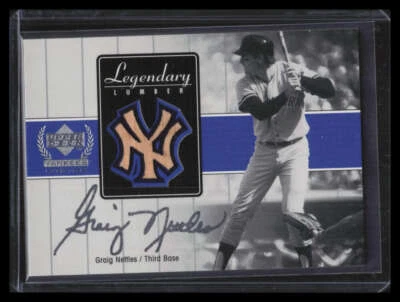 Bate Upper Deck Yankees Legends Legendary Lumber GNLL 2000 Graig Nettles Foto 1 de 2