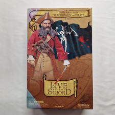 Blackbeard The Pirate Captain Edward Teach 12" Figure 1:6 Live by The Sword 2004