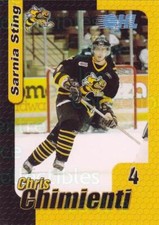 2005-06 Sarnia Sting #5 Chris Chimienti