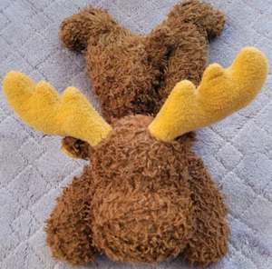 Bolsa de frijoles Mary Meyer 2000 peluche flojo ciervo alce piel peluda rizada marrón - Imagen 1 de 2