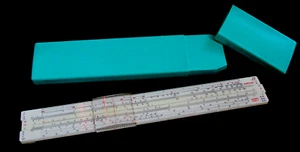 Slide Rule Logarex Darmstadt 27403 X Czechoslovakia LOGARITHMIC calculator rul - Picture 1 of 8