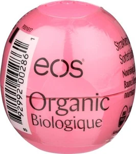 EOS Smooth Sphere Lip Balm Strawberry Sorbet 0.25 oz - Picture 1 of 3