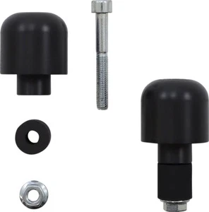 Vortex Black Bar End Sliders (BE118K) - Picture 1 of 2