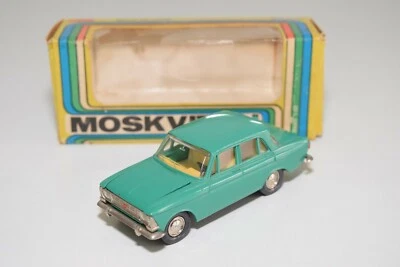 YY 1:43 AUTO RUSSA NOVOEXPORT CCCP URSS MOSKVITCH 412 A2 VERDE MIB RARA - Immagine 1 di 4