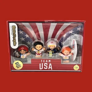 Nuevo Little People Team EE. UU. 2020 Juegos Olímpicos Patinaje Karate Surf Escalada en Roca - Imagen 1 de 3