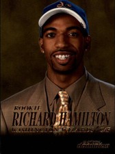 Richard Hamilton 1999-00 Skybox Dominion Rookie Card #214