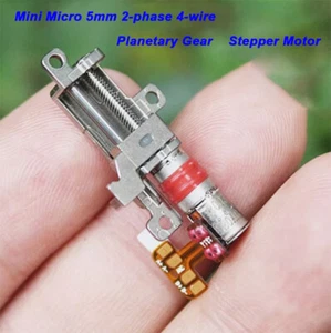 Mini Micro 5mm 2-phase 4-wire Planetary Gear Stepper Motor Linear Screw Slider - Picture 1 of 6