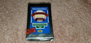 2002 UPPER DECK AUTHENTICS BASEBALL CARD PACK JETER-RODRIGUEZ?+FREE JETER ROOKIE - Picture 1 of 4