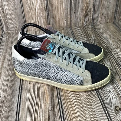 Tênis feminino P448 você pode surfar mais tarde prata iridescente preto tamanho 9 UE 40 - Imagem 1 de 4